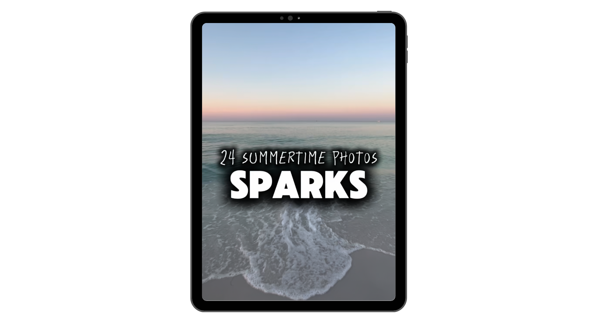 24 Summertime Photos - Sparks Capcut Template