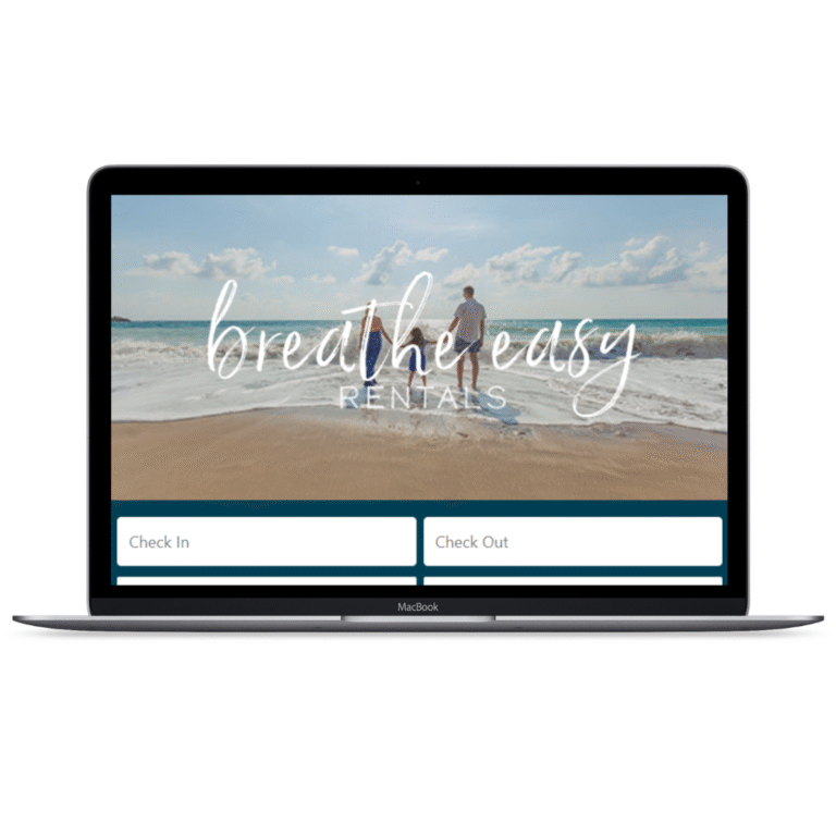 Breathe Easy Rentals - Website Design