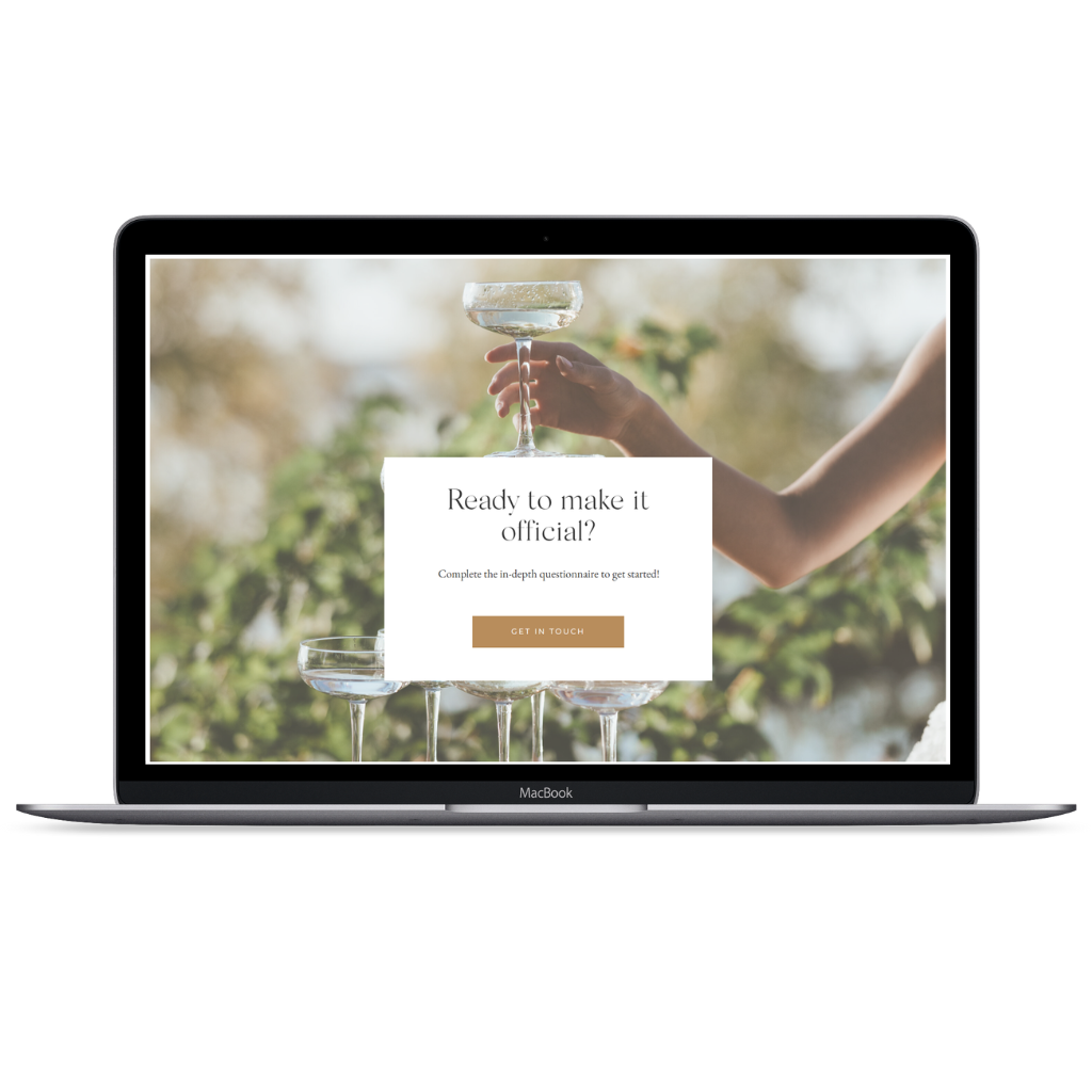 Brooke Voris Weddings - Website Design