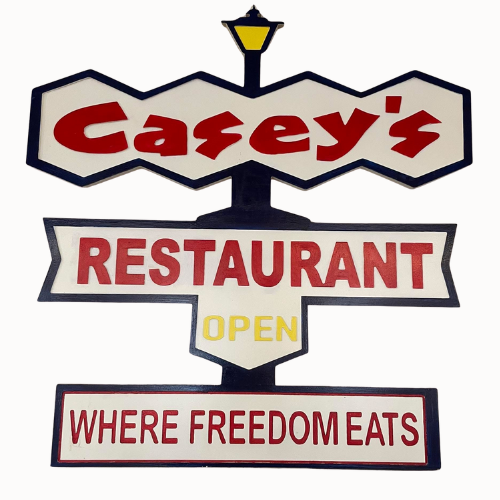 Casey's Restaurant - logo old