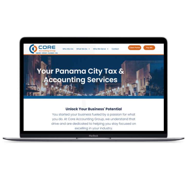 Core Accounting Group - Website Design