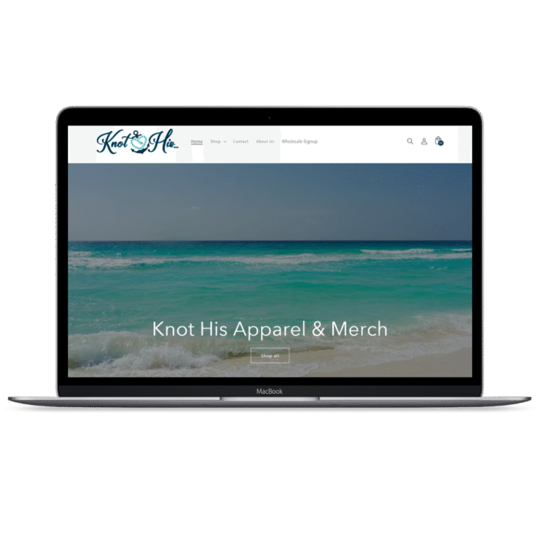 Knot His - Website Design