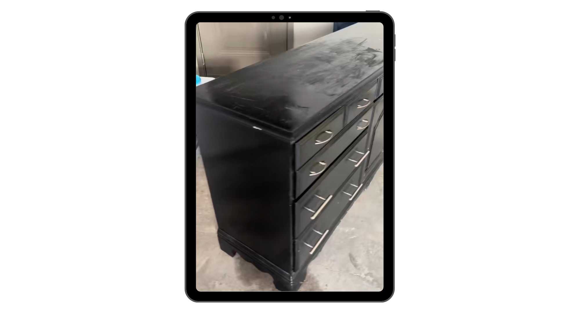 before & after - dresser -capcut template