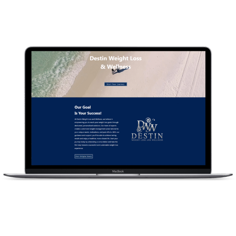 Destin Weightloss & Wellness - Wix Website Design