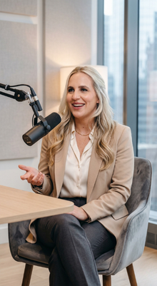 tab row SEO talking on podcast about SEO