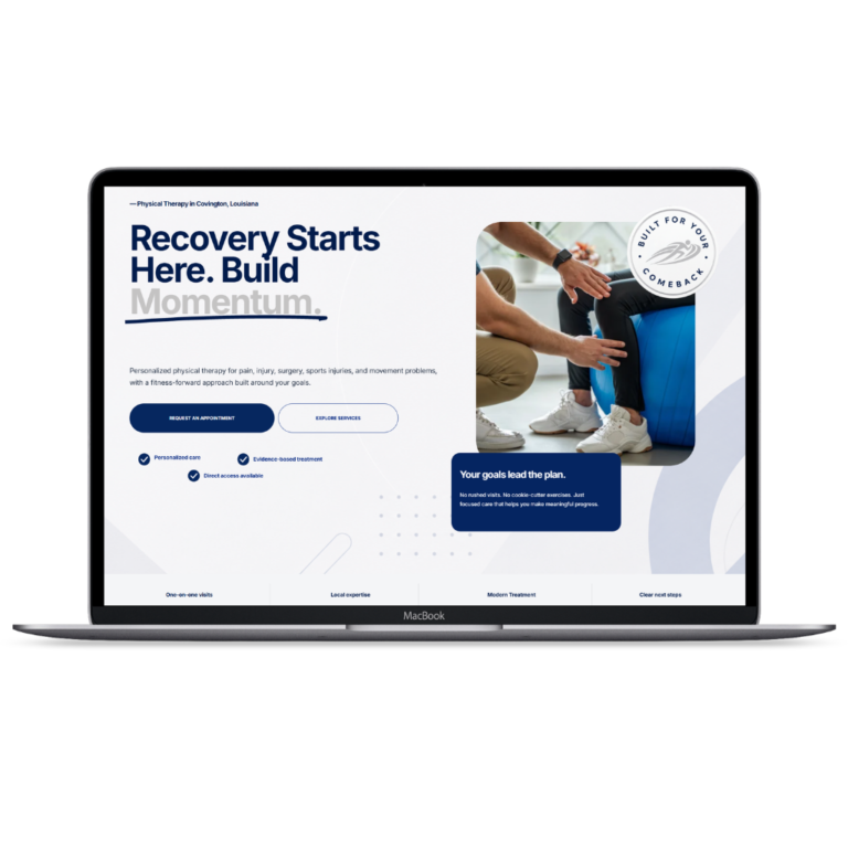 Momentum Physical Therapy - Physical Therapy Website